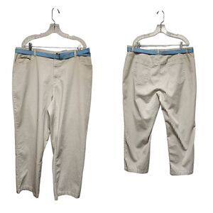 White Stag Stretch Twill Straight Leg Jean Pants Size 22W Average